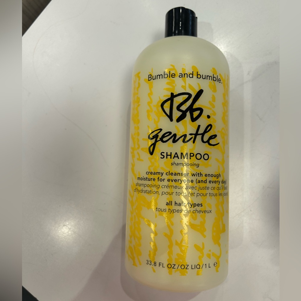 Gentle Shampoo by Bumble and Bumble for Unisex 33.8 Oz jumbo (limited time sale)